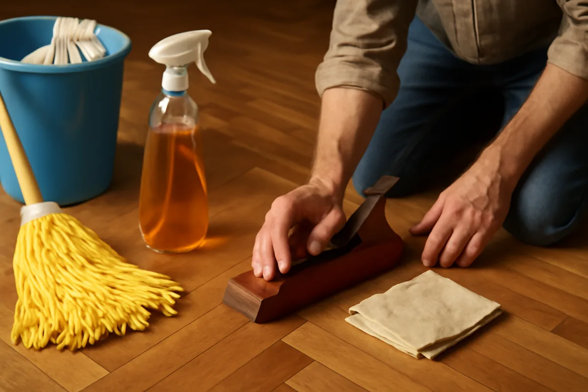 Quali sono gli errori comuni quando si pulisce il parquet? Scopri il metodo dei falegnami